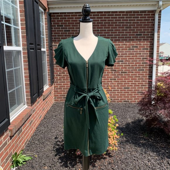 Jessica Simpson Zip Front Dress - Picture 1 of 15